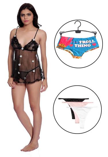 Sexy &amp; romantische Dessous-Geschenkpaket für die erste Nacht