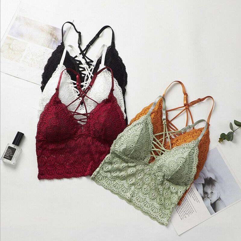 Luxuriöses Longline-Bralette aus weicher Spitze (2er-Pack)