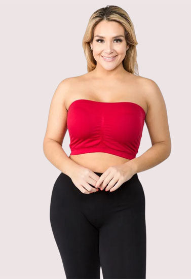 Red Hot Tube Bandeau-BH-Top für Damen