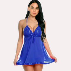 Sinnliches Babydoll-Set aus Spitze für die Flitterwochen