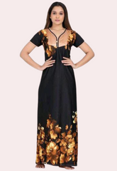 Satin Maxi Nightgown for Women