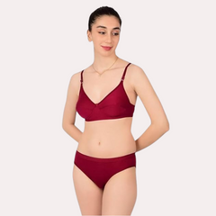 Comfortable Cotton Bra & Panty Set for Women