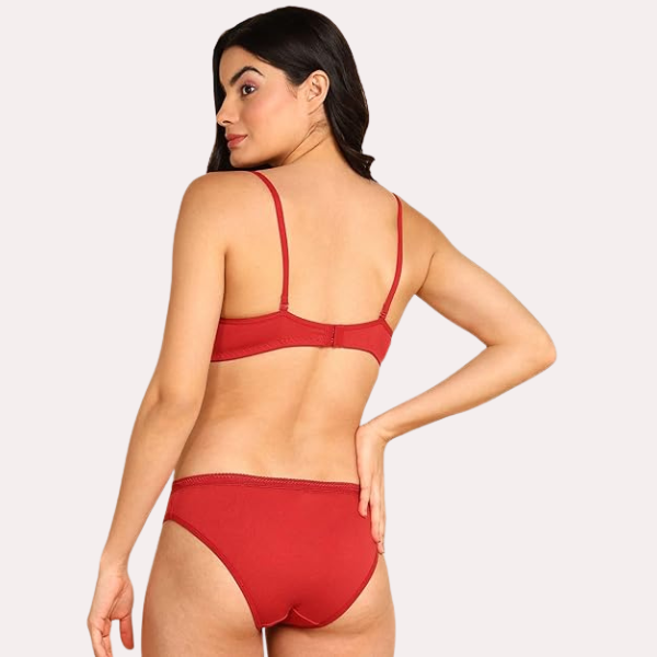 Weiches Dessous-Set aus Baumwolle für Sie