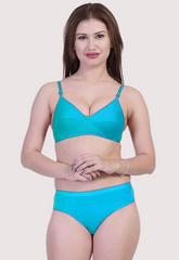 Women's Non-Padded Bra Panty Set