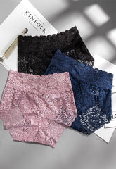 Women's  Beautiful Lace Panties Pack (of 3)