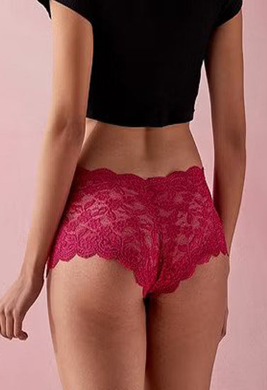 Sexy Unterwäsche mit hoher Taille aus Spitze, 5er-Pack