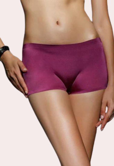 Nahtlose Boyshorts aus Eisseide für Damen (4 Stück)