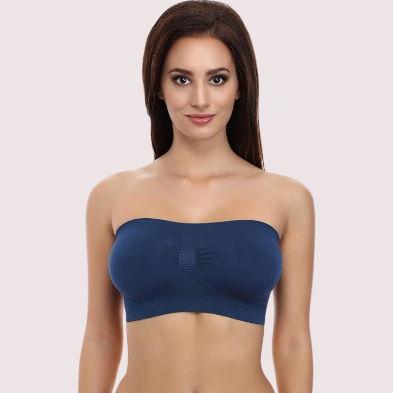 2 Tube-Bandeau-BH-Tops für modebewusste Damen