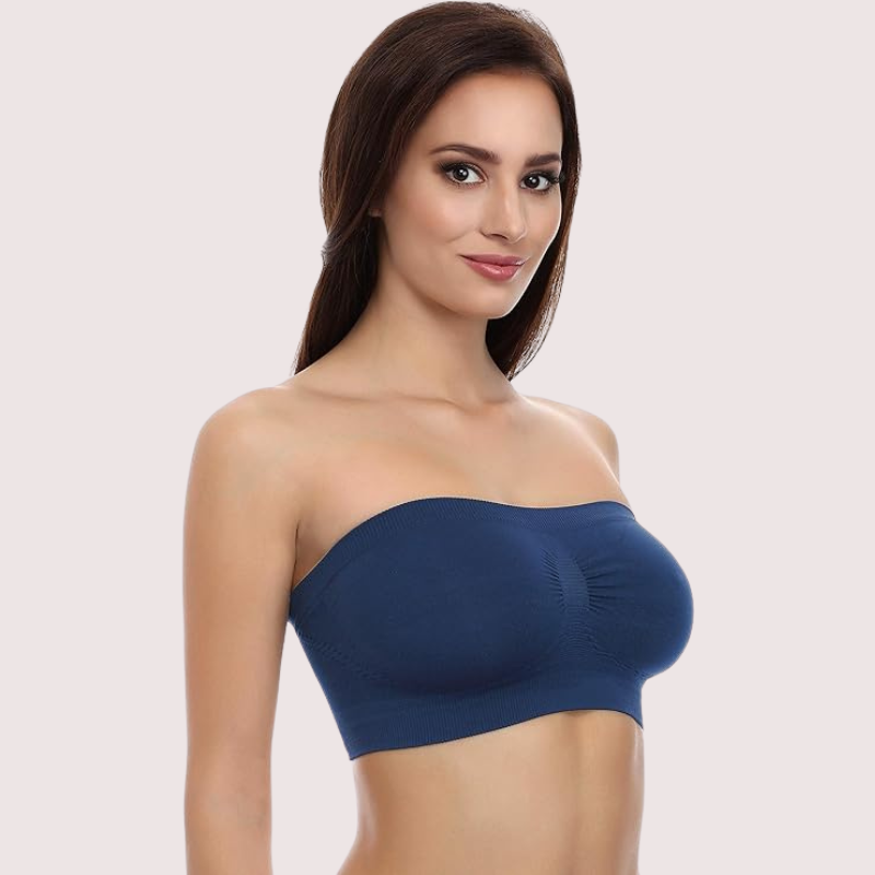 2 Tube-Bandeau-BH-Tops für modebewusste Damen