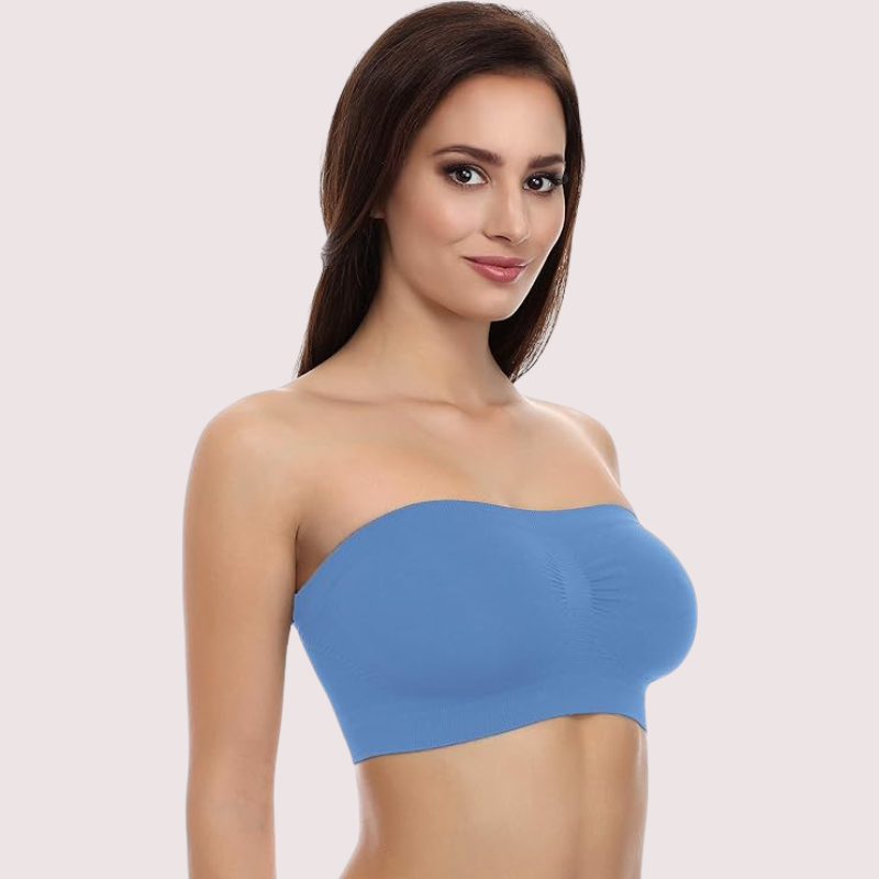 2 Tube-Bandeau-BH-Tops für modebewusste Damen