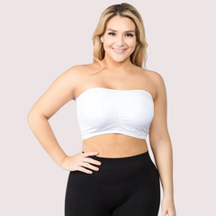 2er-Pack Tube-Bandeau-BH-Tops für Damen