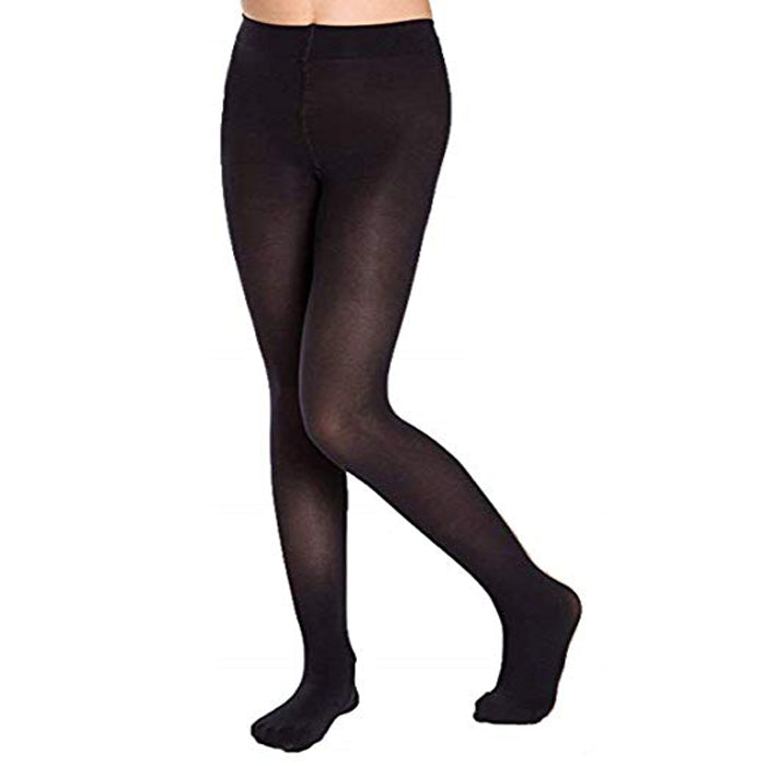 Weiß schwarze Strumpfhose Softnaht Damen Strumpfhosen 2er Pack