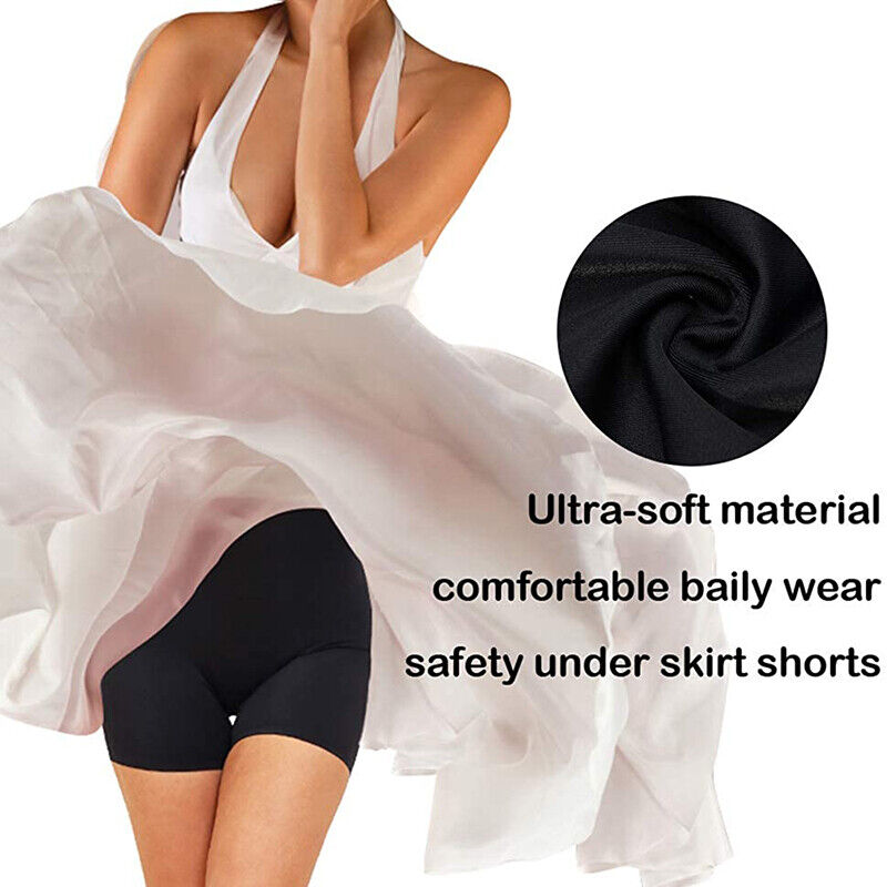 2pcs Ice Silk Seamless Women's Shorts Panty