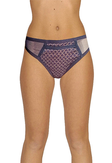 ♥Ann Crazy Full Hearts Schwarzer Tanga