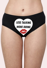 Sensual Custom Text Get Things Done Panty