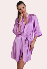 Silken Charm, Wrapped in Women's Seduction Robe